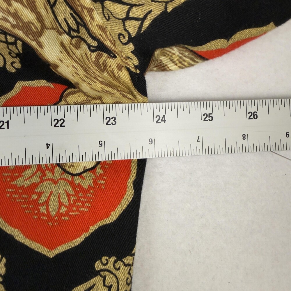 Vintage 80s EXPRESS Power Blazer Baroque Tartan Plaid Equestrian Made USA Size L - Picture 8 of 14